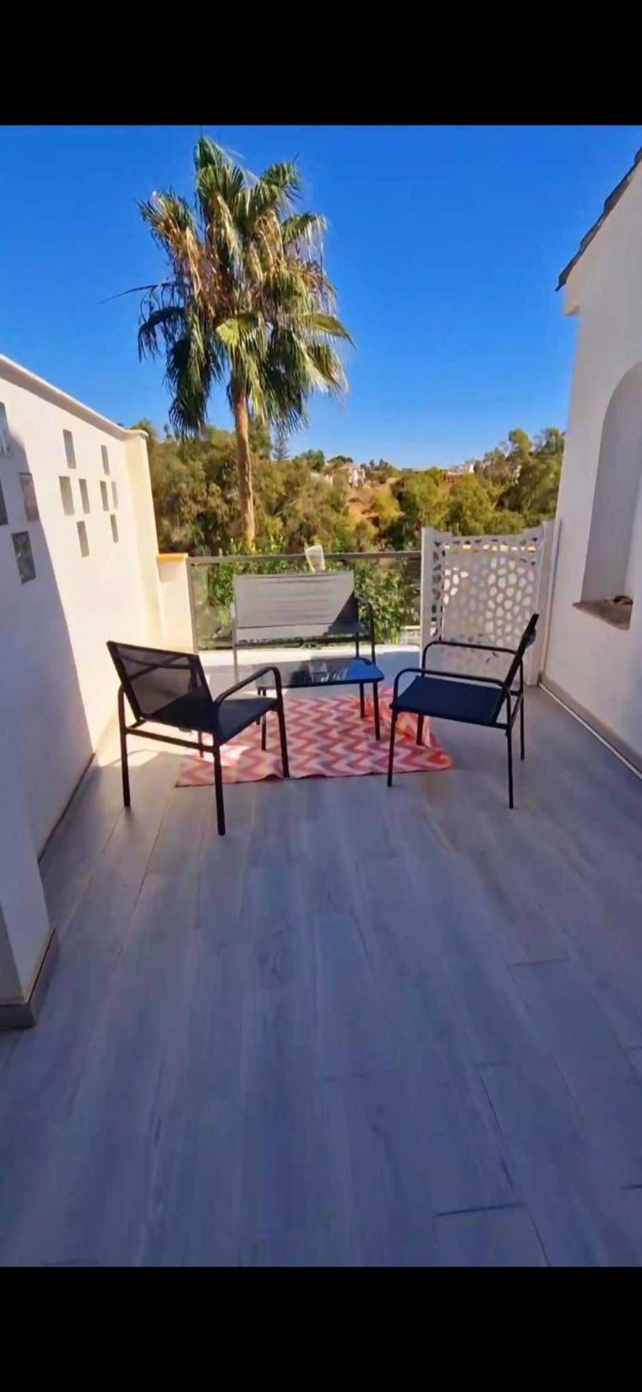 La Villa Escondida 1 Precioso Estudio Vista Al Mar Малага Экстерьер фото